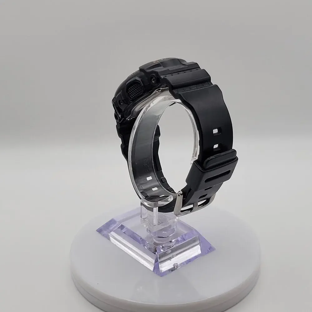 Casio Baby-G BA-120SP Black Gold Scratch Pattern Ana-Digi Watch 5457